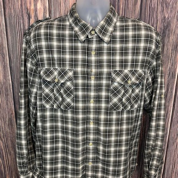 Pendleton Deck Shirt Men Multicolor Outdoor Plaid Check Long Sleeve Button Sz XL - Picture 1 of 12